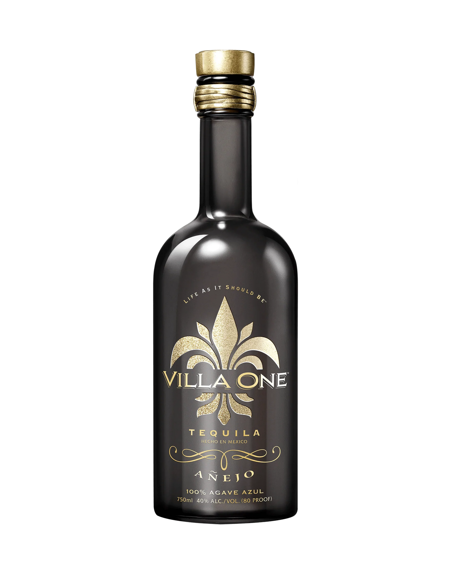 Villa One Tequila Añejo bottle
