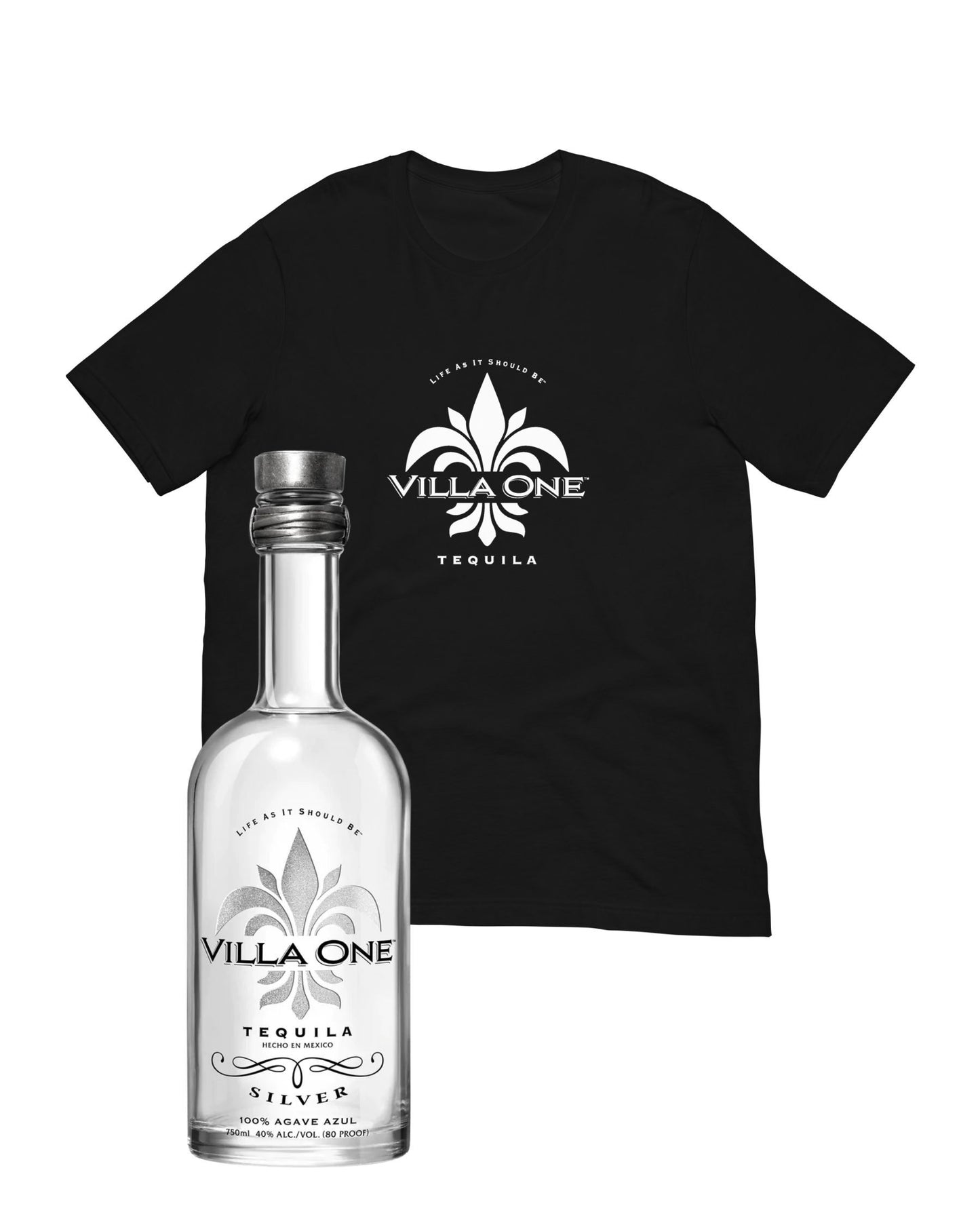Villa One Tequila Silver + Logo Tee