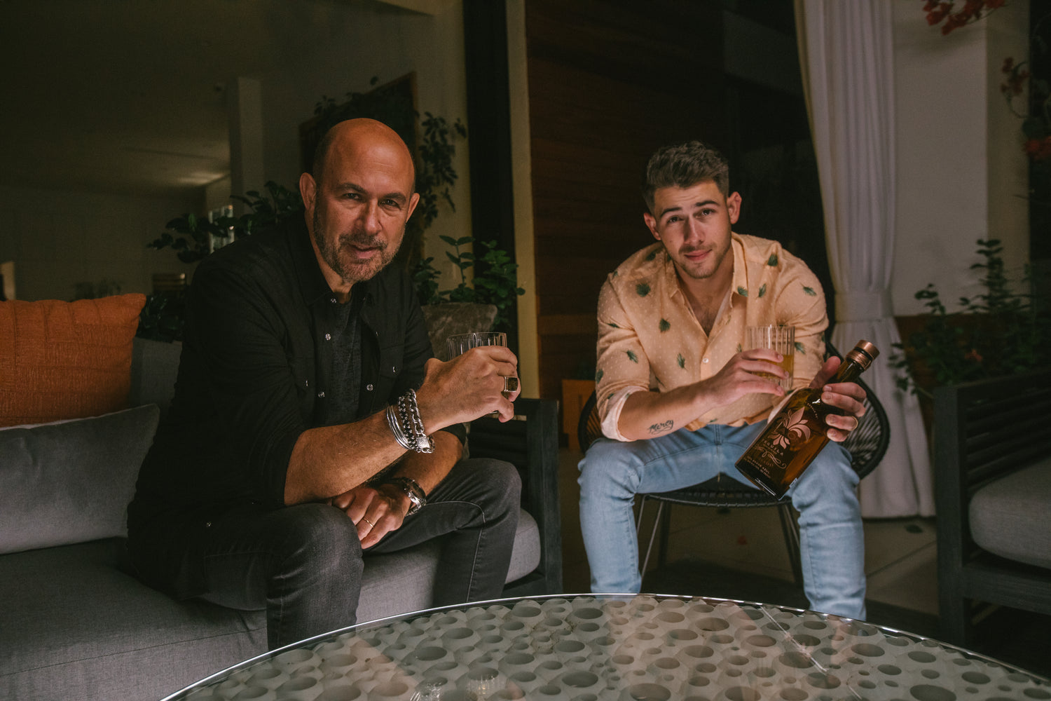 Villa One™ is an ultra-premium, hand-crafted tequila founded by Nick Jonas and John Varvatos.