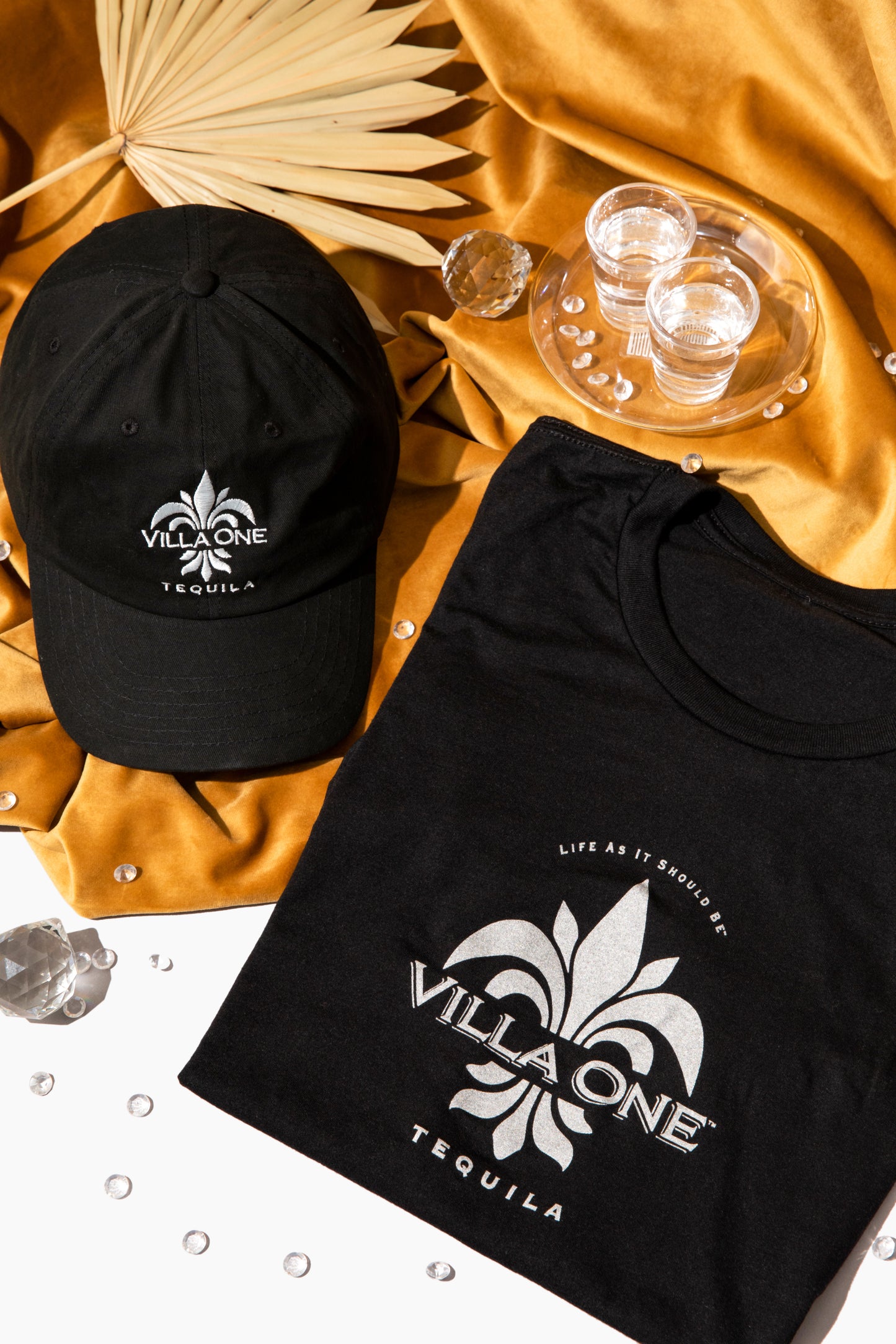 Villa One Tequila Collection + Logo Hat & Tee